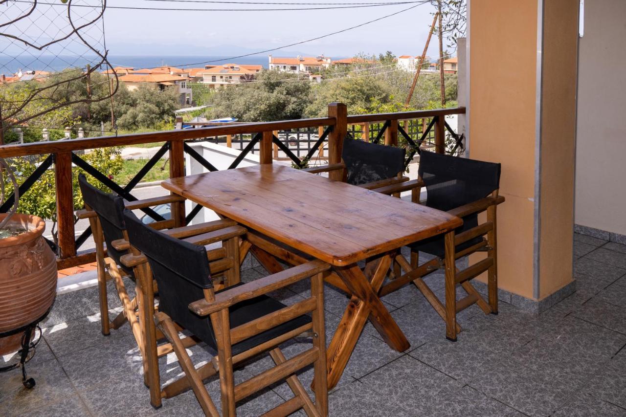 Sea View Apartment Grek Nea 2 Nea Roda Bagian luar foto